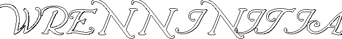 Wrenn Initials Embossed font
